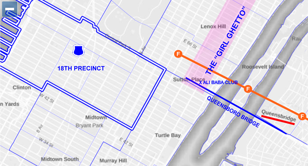 NYPD 18th Precinct in 1969-1970